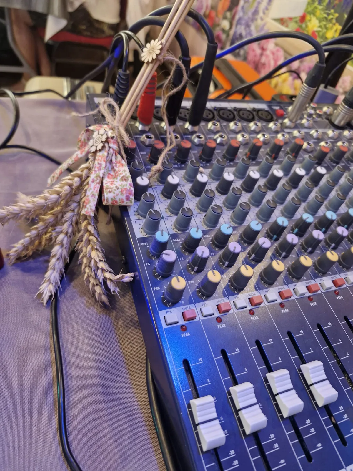 Console de mixage d'Isabelle Rogez